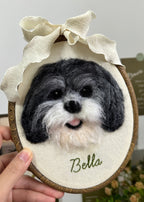 [Wool felt] Flat portrait