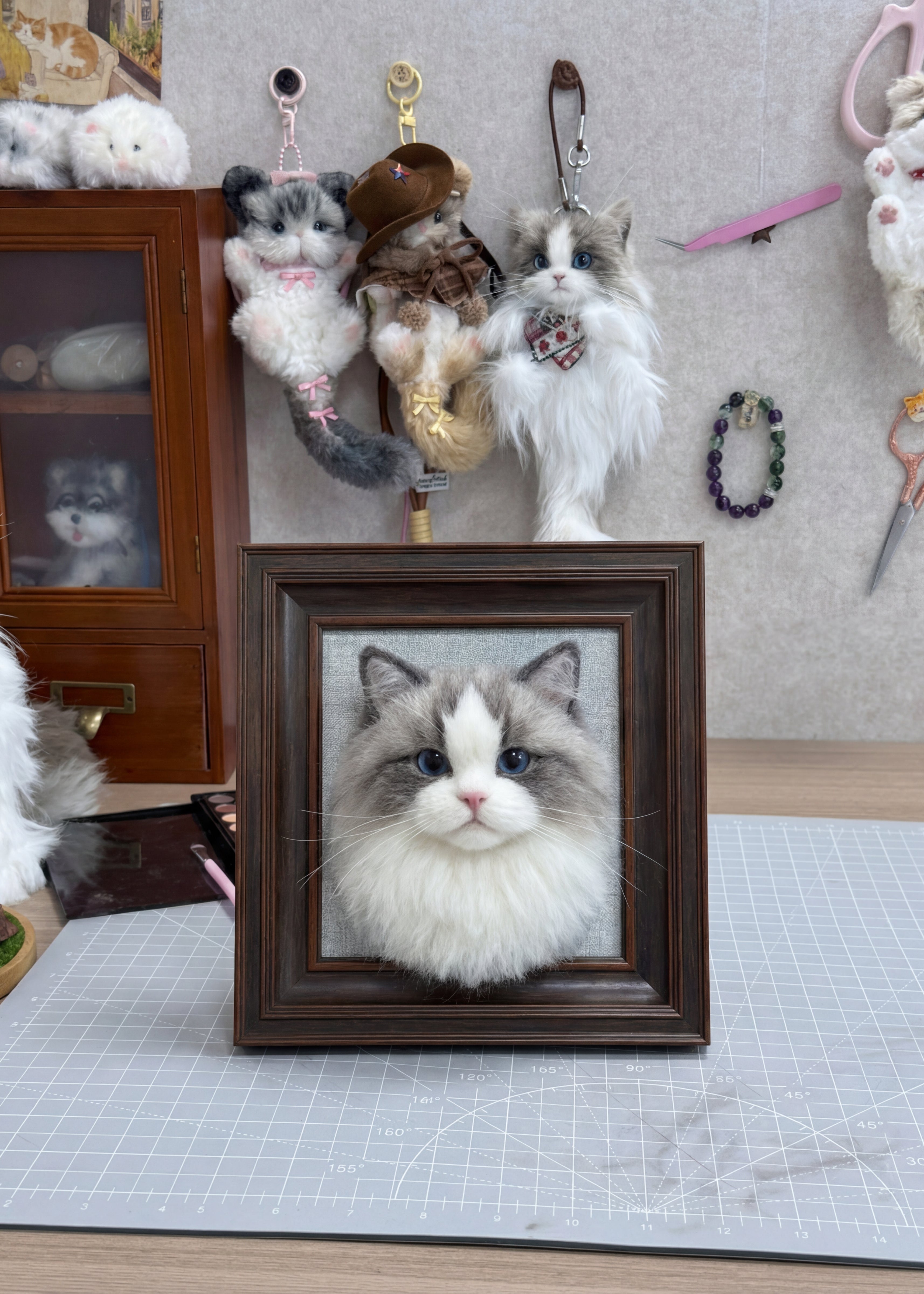 [Wool felt] Portrait