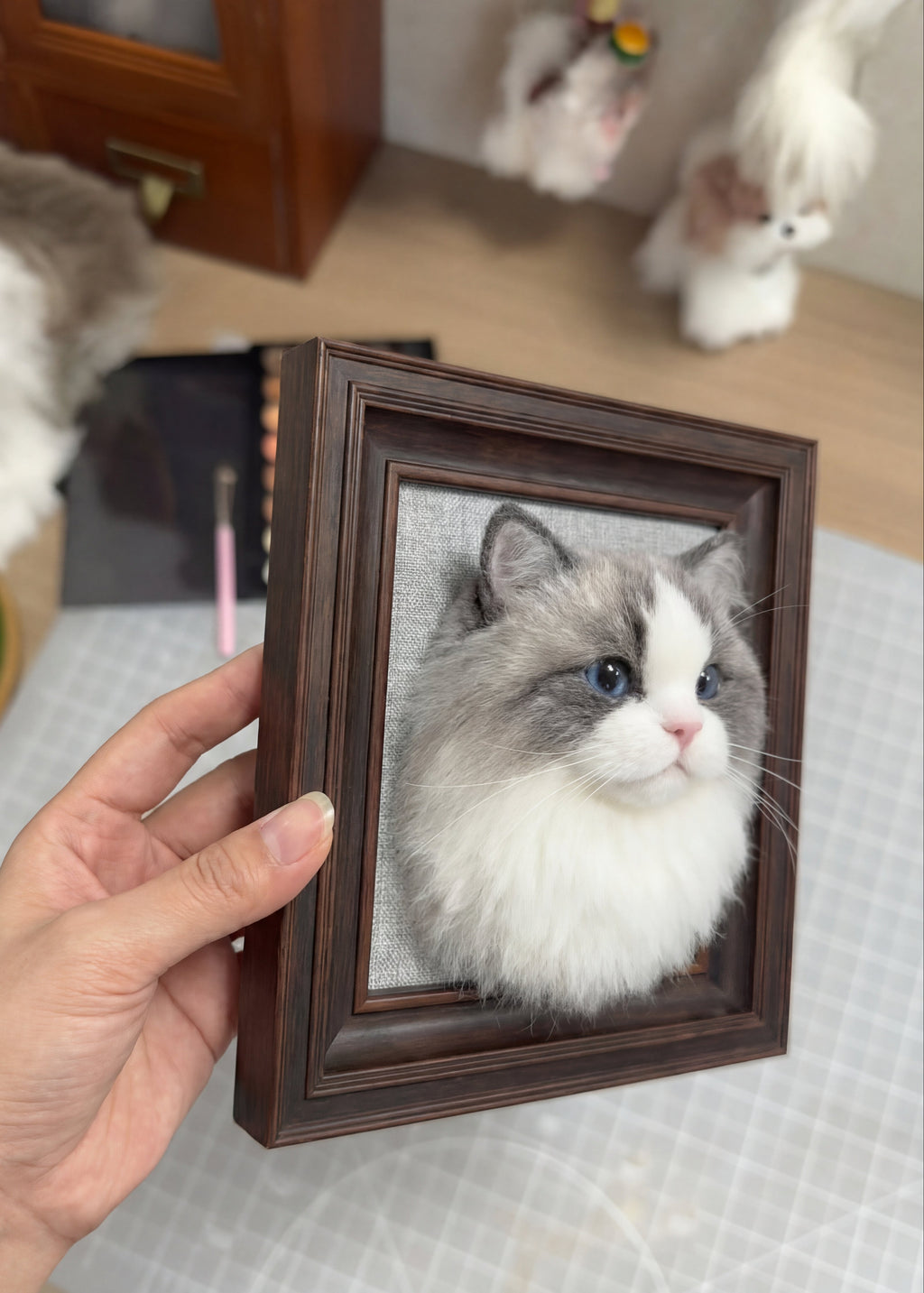 [Wool felt] Portrait