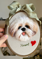 [Wool felt] Flat portrait