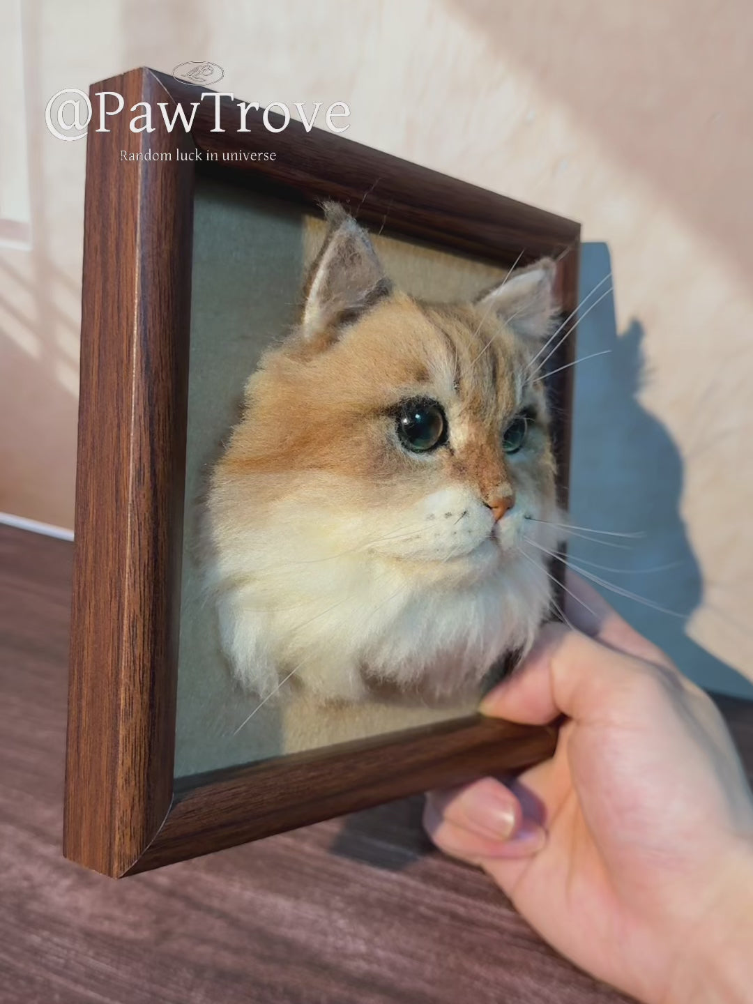 [Wool felt] Portrait